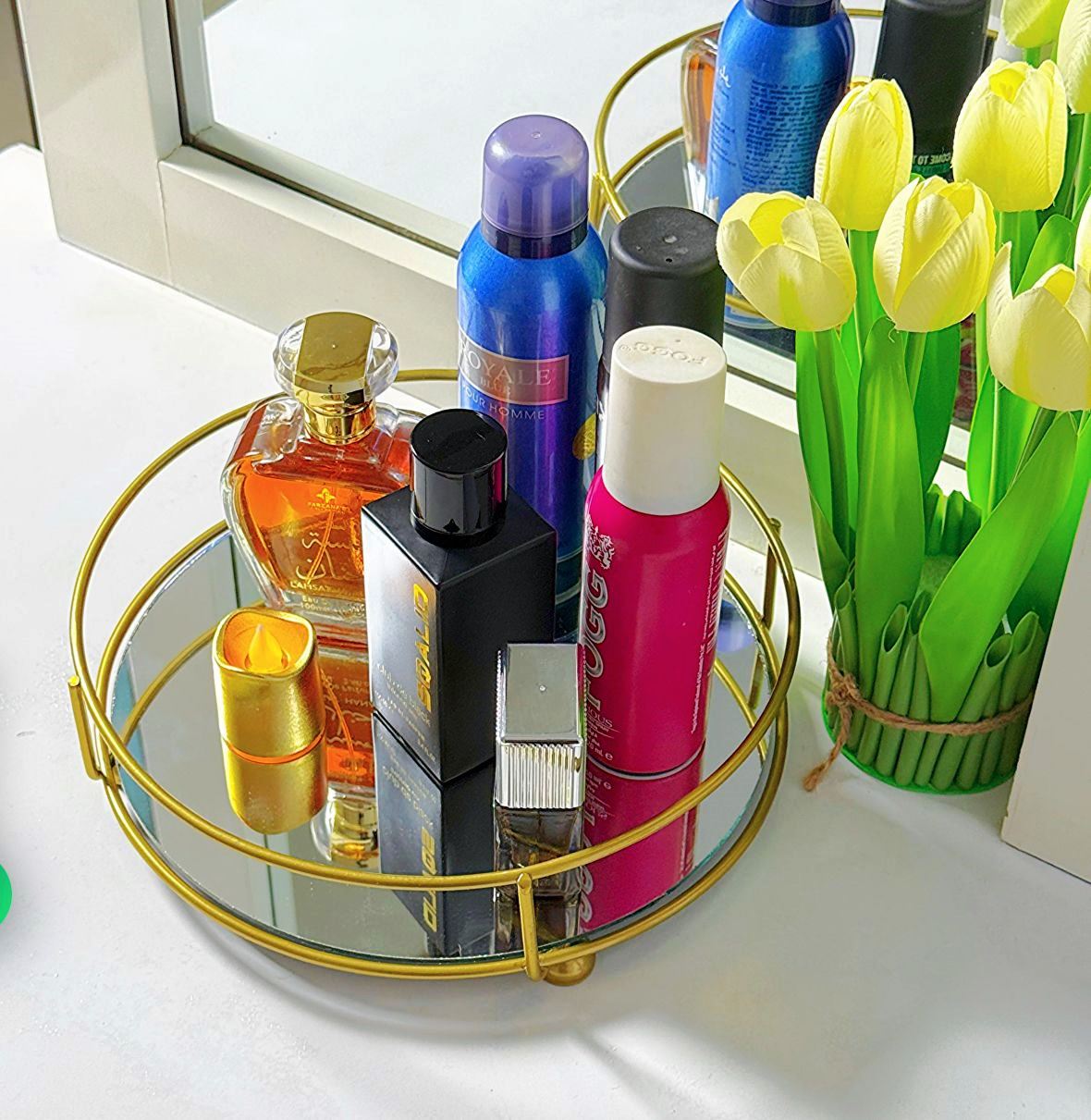 Luxury Makeup Organizer Tray For Cosmatics.
