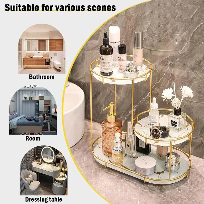 Luxury Design Free Standing Shelf 3 Tier Organizer.