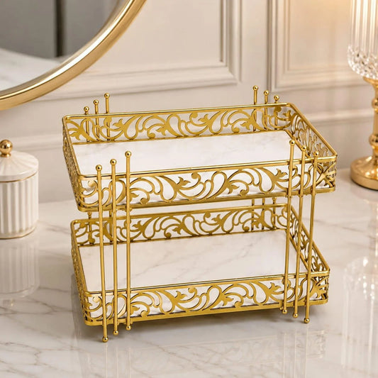 Premium 2 Layers Cosmetics Organizer